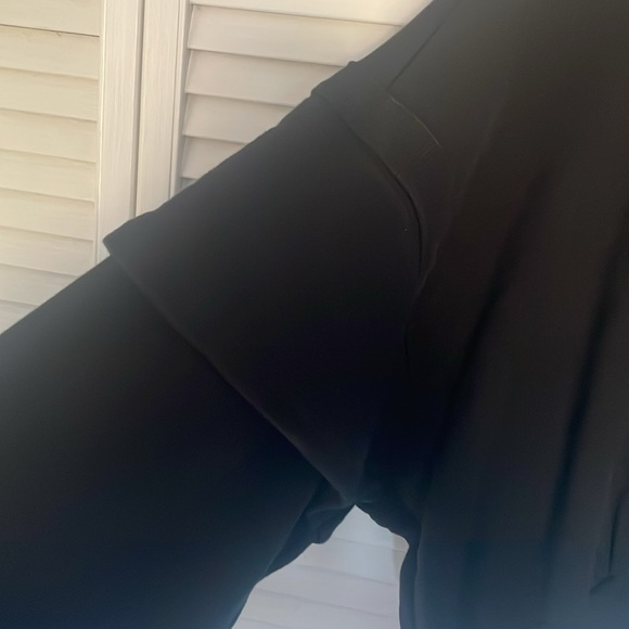 Free People Snow Flow Sweatshirt Hoodie Black Size M bohemian NWT Aztec medium - Picture 4 of 4